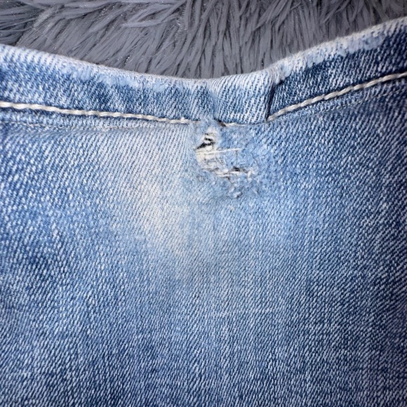 Miss Me Jeans Womens 27 Bootcut Embellished Pocket Medium Wash Flare Bell Bottom - Picture 15 of 15